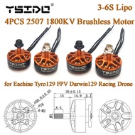 YSIDO 2507 1800KV Brushless Motor 3-6S 5mm Shaft for RC GEPRC 5Inch 250 220 Drone Tyro129 Darwin129 