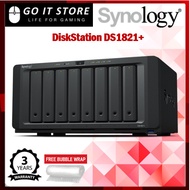 Synology DS1821+ NAS DiskStation 8-Bays NAS Enterprise Sata HDD compatible with Iron Wolf NAS HDD