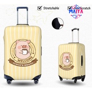 Lulu The Piggy Luggage Cover Stretchable Spandex Luggage Cover 18 20 22 24 26 28 30 32 inches TWKY