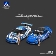 Aurora Model AM 1:64 Supra A90 Diecast Model Car