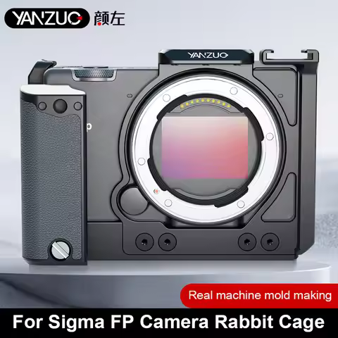 YANZUO MetalCage For Sigma Camera FP FPL Rabbit Cage Video Expansion Camera Protective Frame Quick I