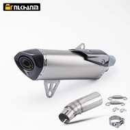 For BMW C400 C400X C400GT 2018-2020 Full System Motorcycle Exhaust Escape Moto Middle Link Pipe Carb