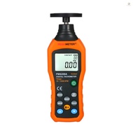 PEAKMETER Digital Tachometer Handheld Contact Motor Tachometer LCD Speedometer Tach RPM Meter Contac