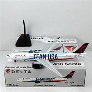 Delta Airlines A330-900neo "Team USA" N411DX Airplane Model