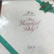 河合奈保子 20 th birthday it's a beatiful day 生日紀念限量盤唱片收bossa nova 薔薇窗等綠彩膠+跨頁海報歌詞極新