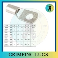 CRIMPING LUG (COPPER CABLE LUG) (SC6-6/SC35-10) per pack