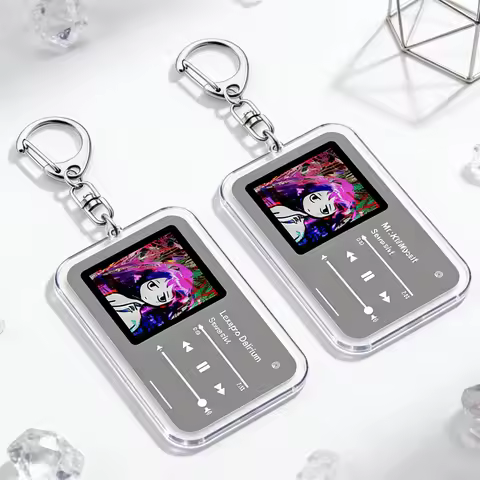 All Sewerslvt Breakcore Anime Music Keychains for Women Accessories Bag Mr. Kill Myself Newlove Song