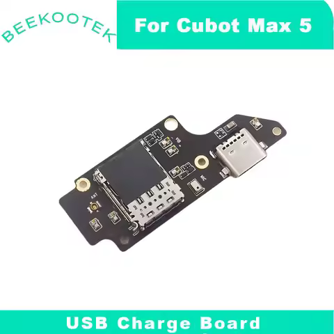 New Original Cubot Max 5 USB Board Base Charging Charge Port Board With Mic Accessories For Cubot Ma