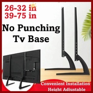 PTKFPT09 Tv Stand, Adjustable Alloy LED LCD Monitor Bracket, Professional 26-32/39-75 Inch Vertical 