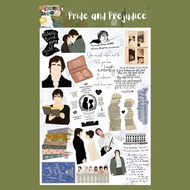 Pride and Prejudice Sticker Sheet
