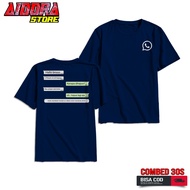 Kaos Chat Whatsapp Lucu - Kaos Kata-Kata - Kaos Viral - Atasan Pria - Fashion Pria - Bebas Desain -