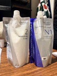 資生堂 Crystalizing Straight N1 & 2 號 直髮膏（一般髮質可使用）