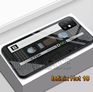 Softcase Glass Infinix Hot 10 | Case HP Infinix Hot 10 | Case Infinix | Kesing HP Infinix Hot 10 | C