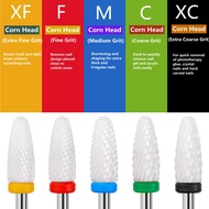 3/32'' Ceramic Nail Drill Bits Professional Electric Efile Nail Drill Bits for Manicure Pedicure Cut