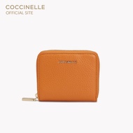 COCCINELLE กระเป๋าสตางค์ผู้หญิง รุ่น METALLIC SOFT WALLET 11A201 สี PAPRIKA