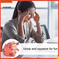 soulmate|  Portable Axolotl Fidget Toy Translucent Axolotl Squeeze Toy Cute Pink Axolotl Squeeze Toy