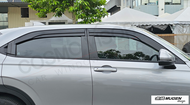 VENTTEC COSMO Honda HRV 2022yr - 2024yr / Vezel 2022 Above Mugen Door Visor /  Window Vent Visor Def