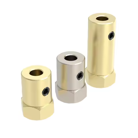 12mm Tire Connector Hexagon Coupling 2mm/3mm/4mm/5mm/6mm/7mm/8mm Hex Adapter for RC Cars Connecting