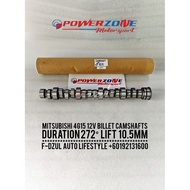 POWERZONE Billet Performance Camshaft Mitsubishi 4G15 4G13  12V 272°