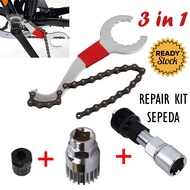 3 in 1 Repair Kit Rantai Sepeda Alat Service Servis Reparasi Perbaikan Rante Speda Gunung MTB Lipat 