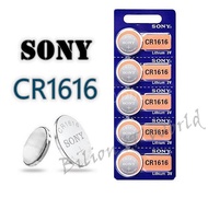 Ready Stock>> 5pcs/pack CR1616 Button Cell Battery For Watch Car Remote Key cr 1616 ECR1616 GPCR1616