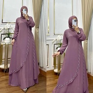 ELVIRA DRESS, MODERN LUXURY GAMIS, CERUTY BABYDOLL MATERIAL, SWAROSKY SEQUIN APPLICATION