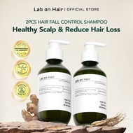 Lab On Hair 2pcs Bundle HairFall Control Shampoo - Root Booster Syampu for Hair Growth with Redensyl
