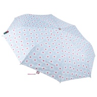 Fibrella UV Block Plus Automatic Umbrella F00417 (Floral Pattern Greyish Green)