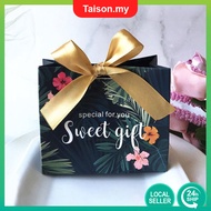 Taison RIBBON BAG BOX DOOR GIFT Premium Doorgift Exclusive Wedding Kahwin Tunang Goodies cenderahati