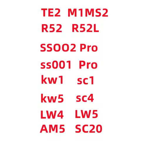 New Lishi 2in 1 2 in 1Tool Te2 M1ms2 R52 R52L SS002 SS001 KW1 SC1 KW5 SC4 LW5 LW4 AM5 SC20 BE2-7 S12