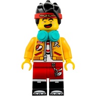 LEGO MK021 Monkie Kid : Monkie Kid Minifigure - Bright Light Orange Open Jacket