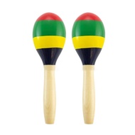 WOODEN MARACAS MUSIC INSTRUMENT – FUN MUSIC INSTRUMENT PRODUCT (Random color)
