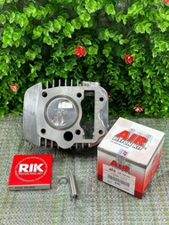 เสื้อสูบ125ลูก56มิล2วาล์วลูกคาเซ่พร้อมหลบวาล์วปลอกสูบใส่แคร้งเดิมได้เลยไม่ต้องขยายแคร้ง