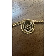 rantai tangan mesin gantung dinar emas 916