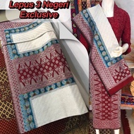 [✅New] Songket Lepus 3 Negeri Exclusive - Asli Tenun Ilham Songket