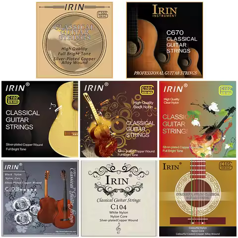 IRIN 6Pcs/set Classic Guitar Strings Nylon Guitar Strings Classic Guitar Rope Guitar Instrument Acce