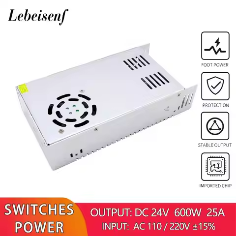 AC to DC 24V 600W 25A Switching Power Supply Converter 110V 220V Inverter LED Strip Lighting Device 