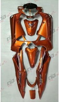 ชุดสี wave 125 i ไฟเลี้ยวบังลม (w125 i เก่า) สี ส้มแก้ว  TorPaint เฟรมเวฟ125iเก่า  เฟรมเวฟ 125 s บัง
