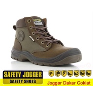 SAFETY JOGGER DAKAR SAFETY SHOES (BROWN) SIZE 38-47