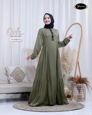 OSELLA DRESS YESSANA Bahan Viscose Original