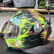 Domestic AGV full helmet motorcycle pista helmet imitation helmet igloo female 70th anniversary graffiti male four seasons