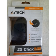 A4tech OP-620D USB 2x Click Mouse
