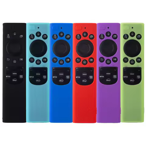 Silicone Protective Case For Samsung TV Q70B Q80B QN85B QN90B QN95B QN800B TM2280E RMCSPB1EP1 Litchi