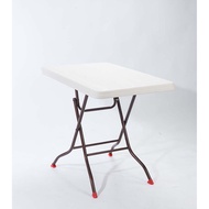 Rectangle Modern Furniture Plastic Square Foldable Table Meja Lipat Outdoor Table Study Table