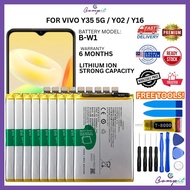 BATTERY for VIVO Y53S 4G 5G B-Q7 B-Q8 Y9S B-K3 Y35 5G / Y02 / Y16 B-W1 COMPATIBLE REPLACEMENT  FOR A