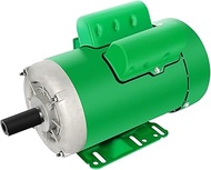 Electric Motor 2HP Single Phase 145T CW/CCW Rotation TEFC 1725 RPM 4Pole 60HZ 115/230V Air Compresso