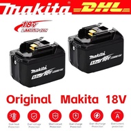 Original Makita 18V battery 9.0AH rechargeable battery, Makita 18V charger BL1840 BL1830B BL1830B Ma