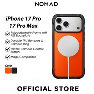 NOMAD Rugged Case iPhone 17 Pro 6.3 / Pro Max 6.9 | Strong Polycarbonate Frame | 15ft Drop Protectio