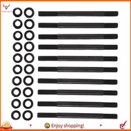 【pwlydc1g】for 208-4305 Cylinder Head Stud Kit for 1996-2000 D16Y7 Y8