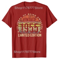Funny Vintage 1955 Limited Edition 70 Year Old 70th T Shirts Birthday Gifts Mens Clothing Fashion Ca